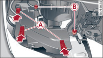 Scheinwerfer einbauen